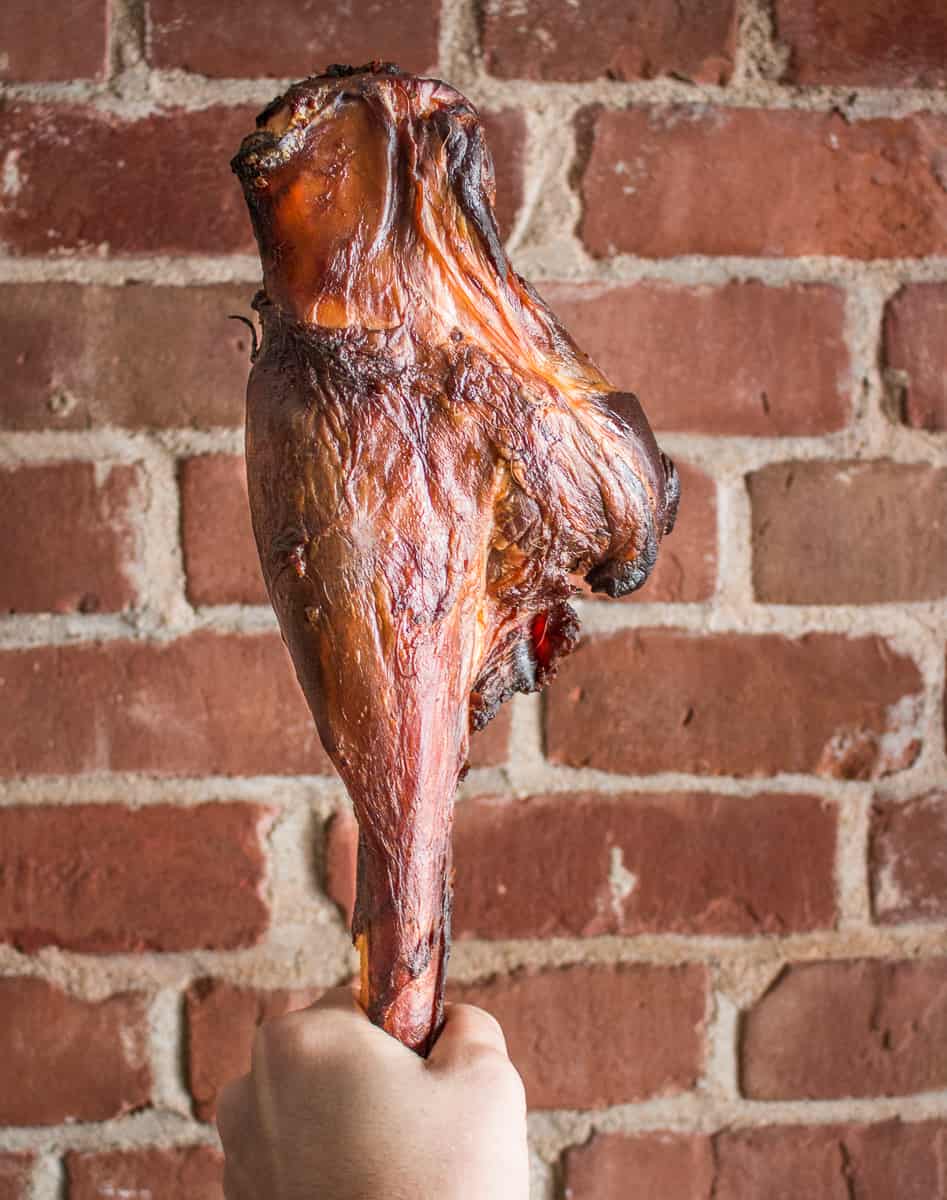 Smoked Venison Shanks