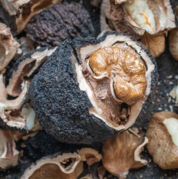 How to crack black walnuts