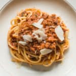 Venison heart bolognese recipe