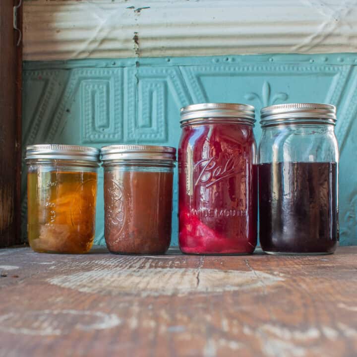 How to Make Foraged Fruit Scrap Vinegar