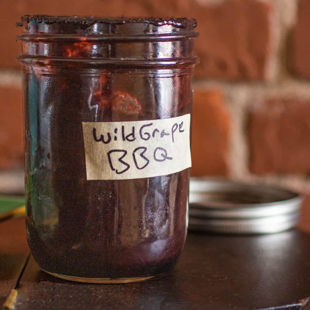 Wild grape, elderberry or aronia barbecue sauce recipe