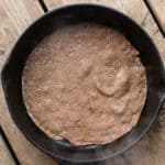 Acorn flour crepe recipe