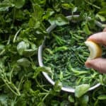 How to steam wild leafy greens recipe