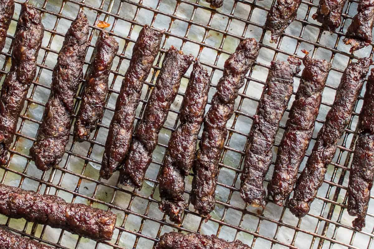 Dried ramp leaf venison jerky recipe