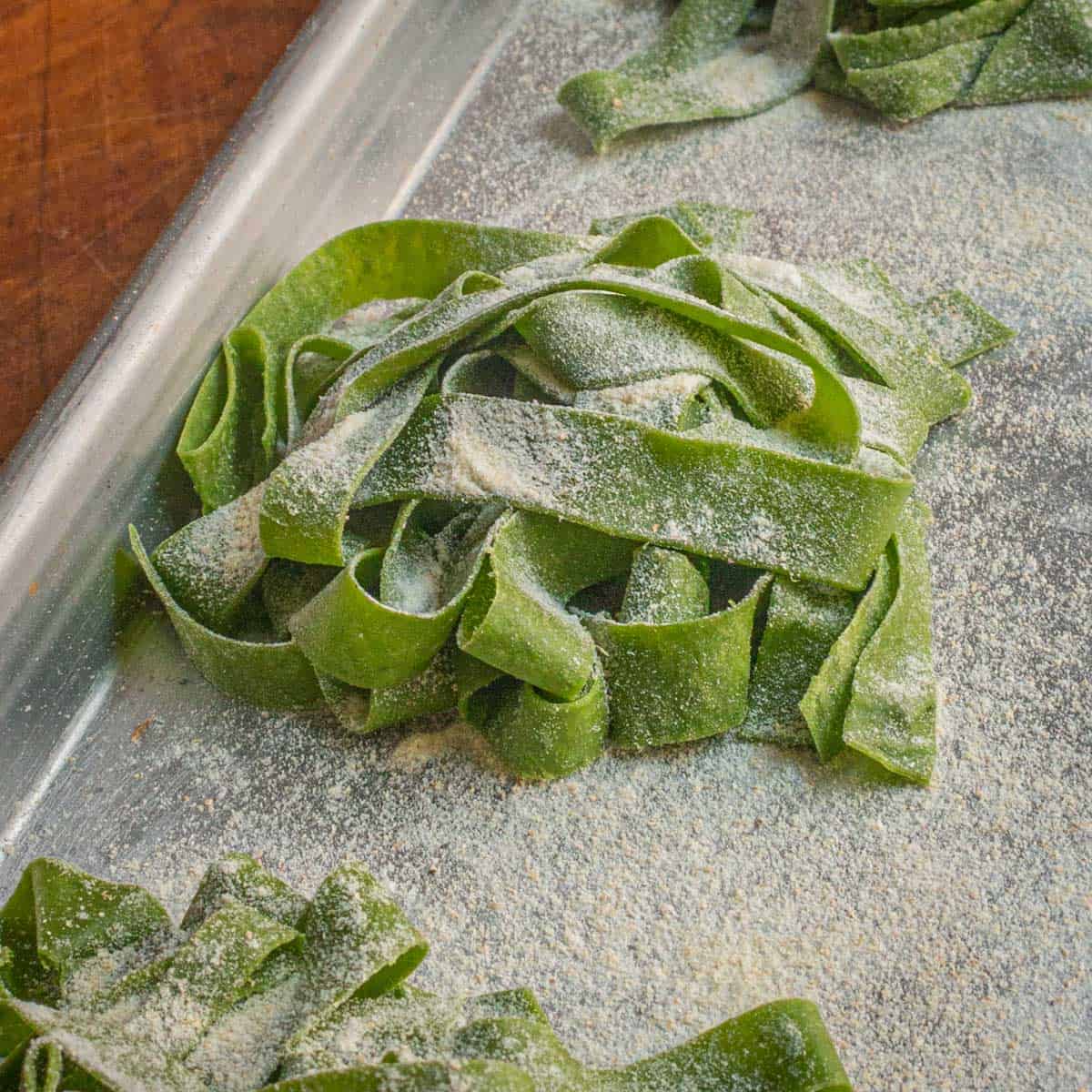 Ramp Leaf Pasta Recipe