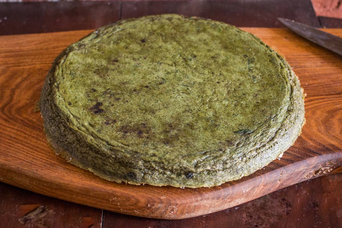 Roman stinging nettle patina or frittata recipe 