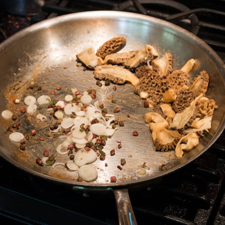 Ramp and Morel Spaghetti Recipe Forager Chef