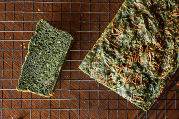 Stinging nettle bread with black walnuts recipe