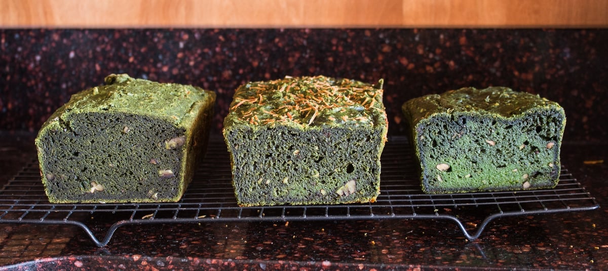 Stinging nettle bread with black walnuts recipe