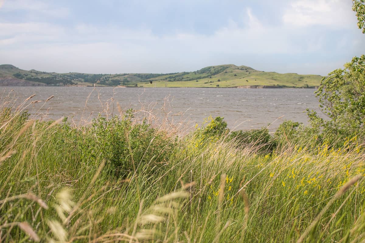 A lake in South Dakota