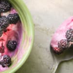 Wild black raspberry frango dessert recipe