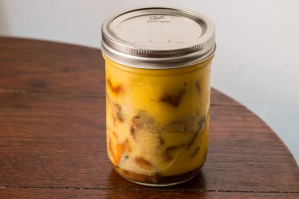 Wild mushroom confit recipe with lobster mushrooms