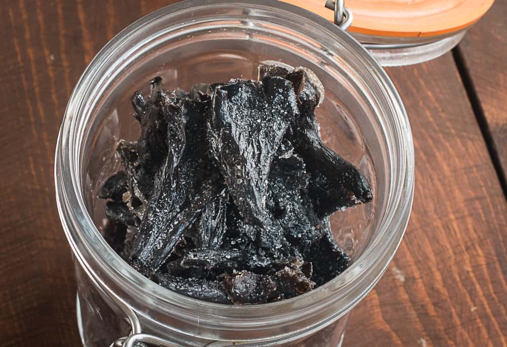 Candied black trumpet mushrooms recipe (4)