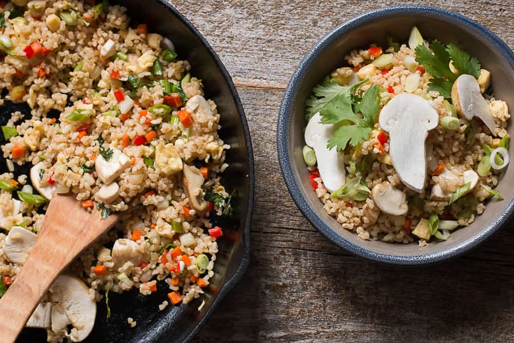 Matsutake mushroom recipe fried rice 