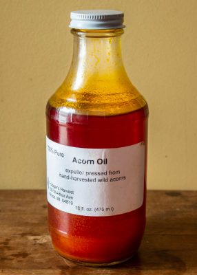Water oak acorn oil from Foragers Harvest