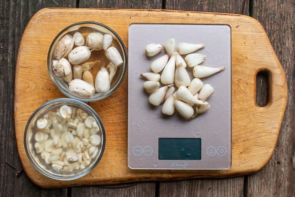 Wild ramps and hominy 