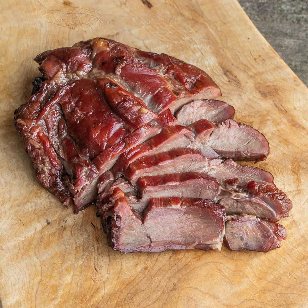 Smoked Venison Leg Roast