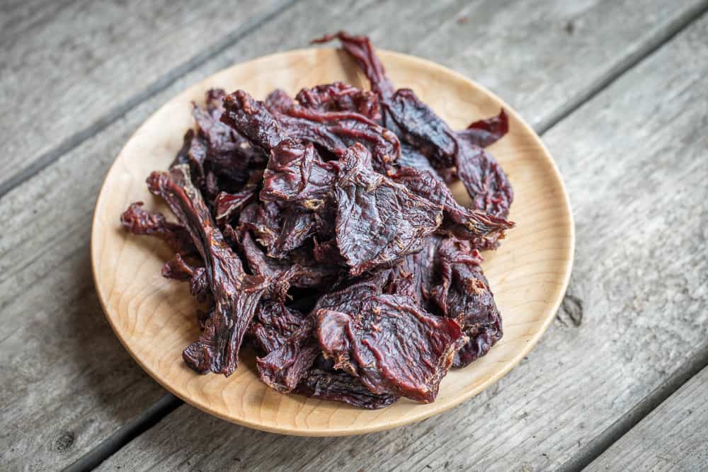 Smoked dried venison bapa or papa