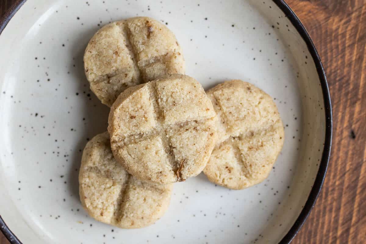 Almond Candy Cap Cookies Recipe