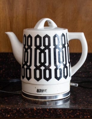 steam pitcher or kettle 