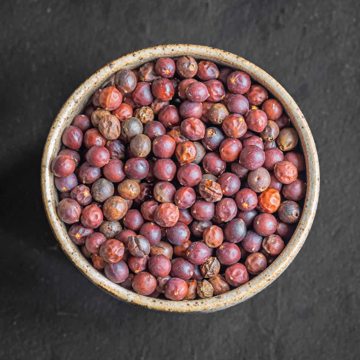 Dried hackberries or Celtis occidentalis