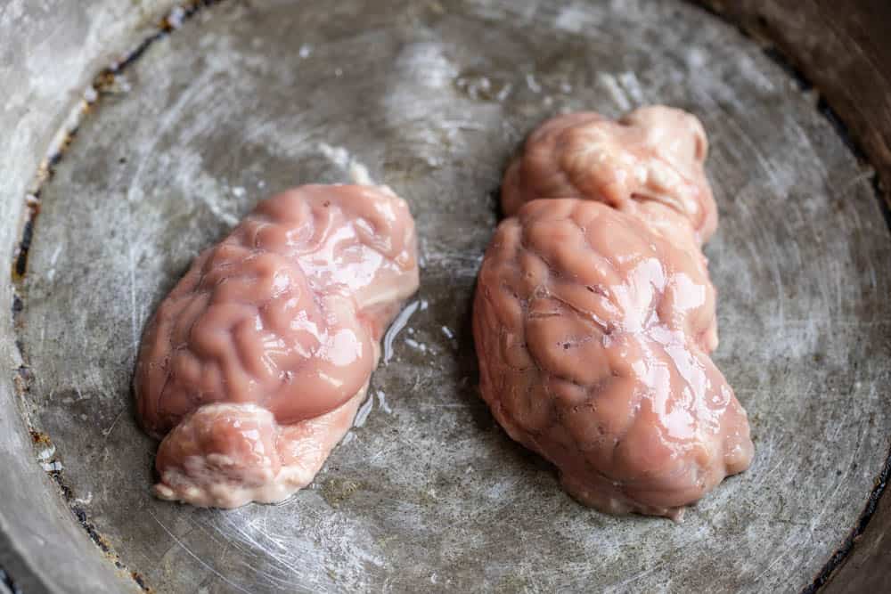 Lamb brains