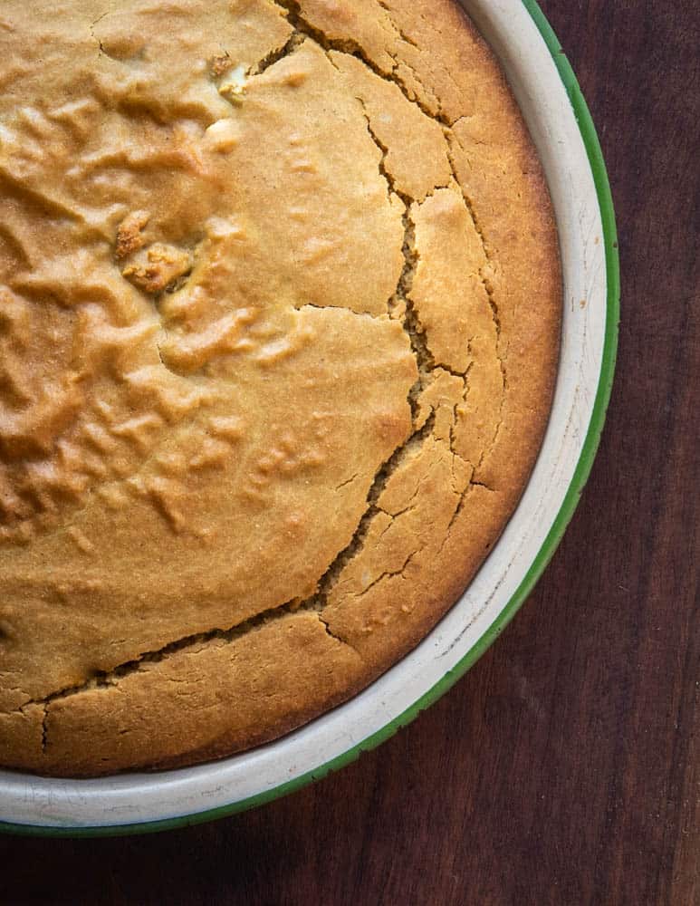 Pine pollen bread 