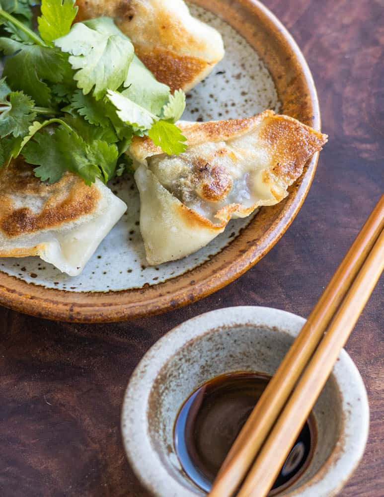 Prickly Ash sausage wontons