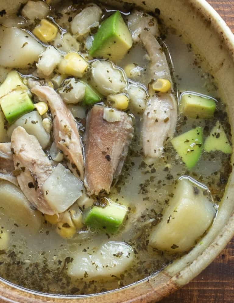 Ajiaco con Guascas: A Famous Columbian Chicken Soup (Recipe)