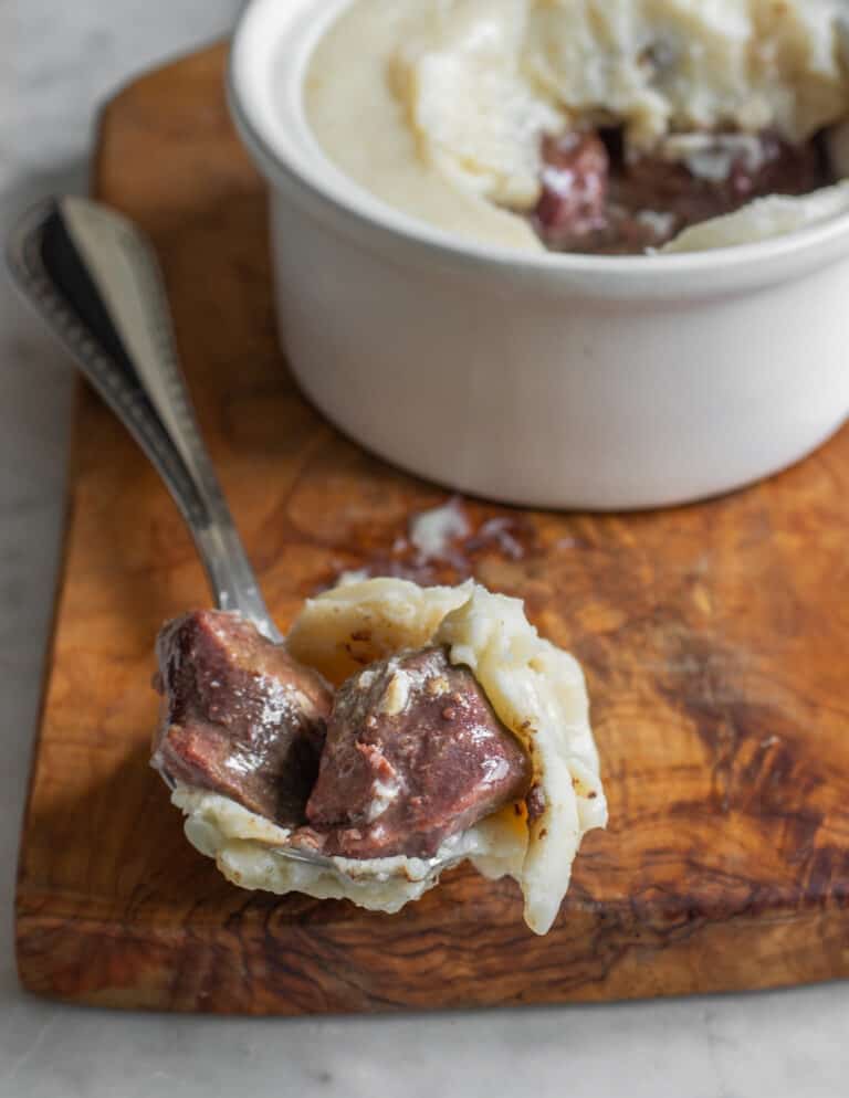 Dried Wild Mushroom Stuffing with Gizzard Confit Forager Chef