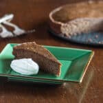 Slice of acorn Maple Cake on a plate