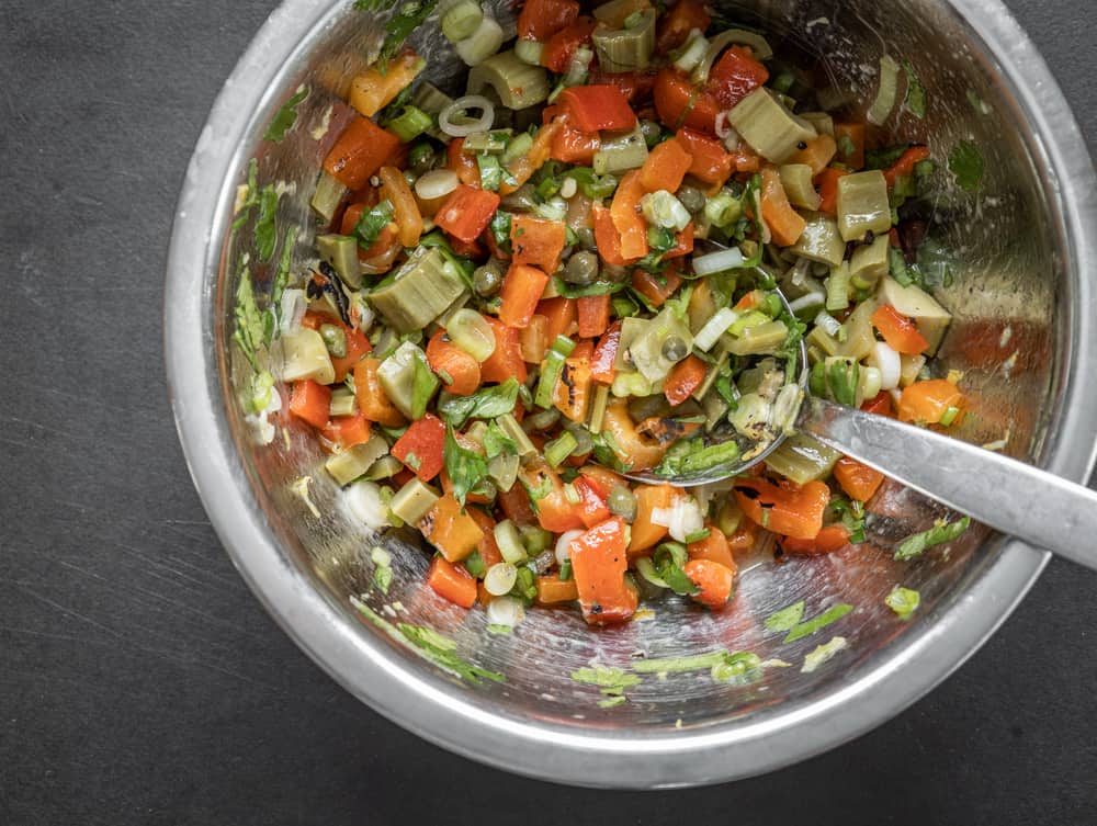 Fermented Japanese Knotweed Relish