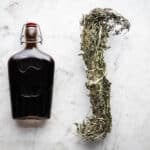 Foraged Vanilla Extract Made from Galium Triflorum or Sweet Woodruff