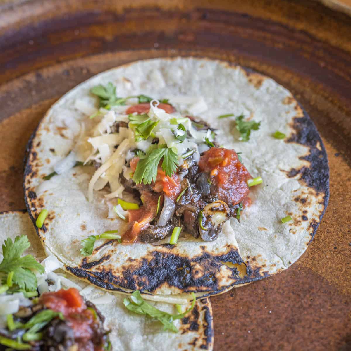 Huitlacoche tacos recipe