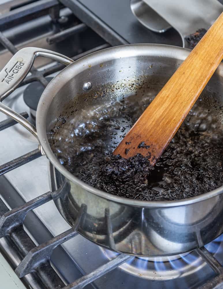 Black trumpet mushroom jam 