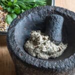 Georgian black walnut phkali spread