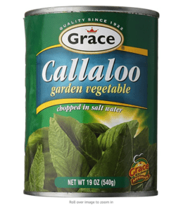 Callaloo in a can 