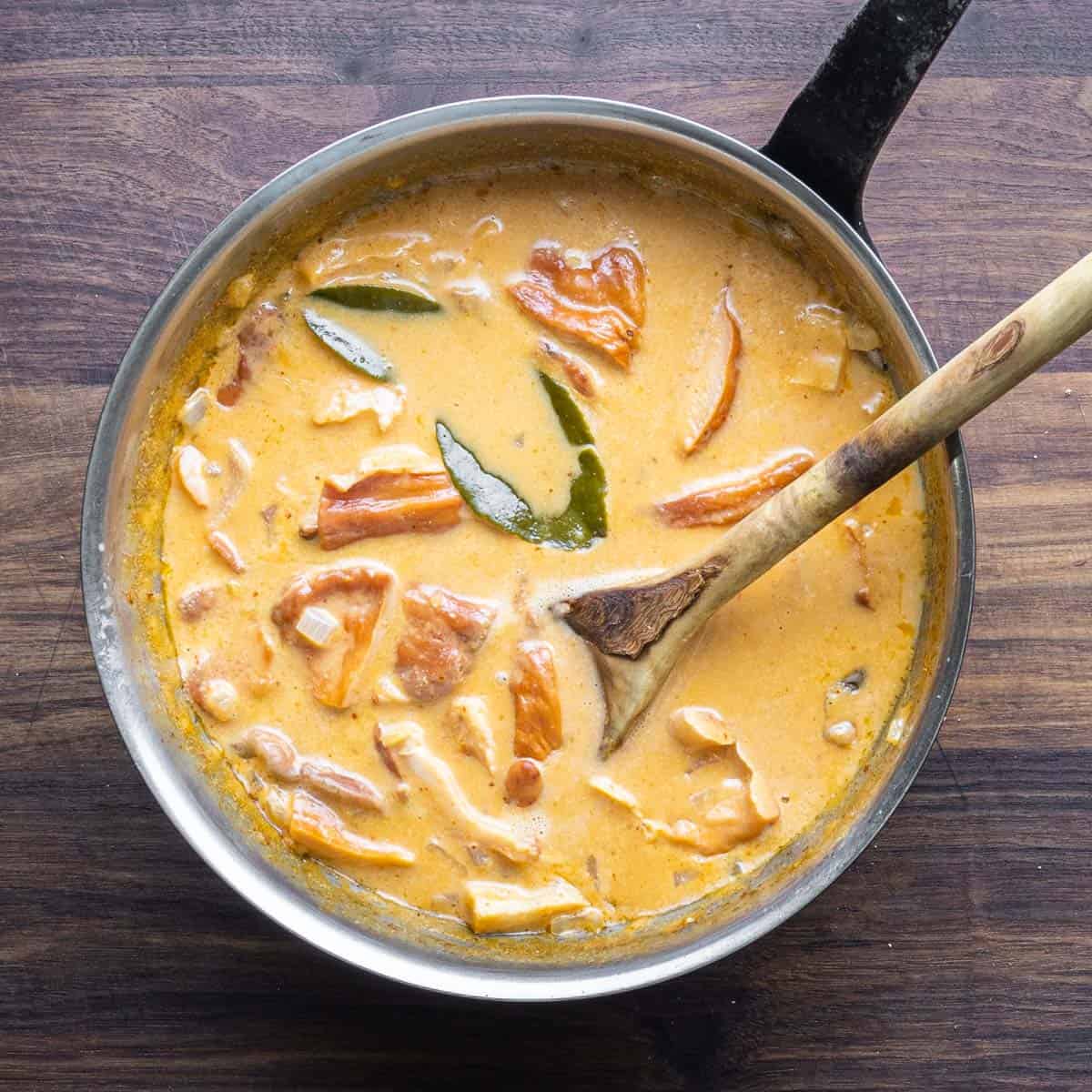 Thai curry cheap with coconut milk