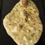 Wild herb flatbread