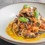 Capellini alla checca with wild mushrooms (17)