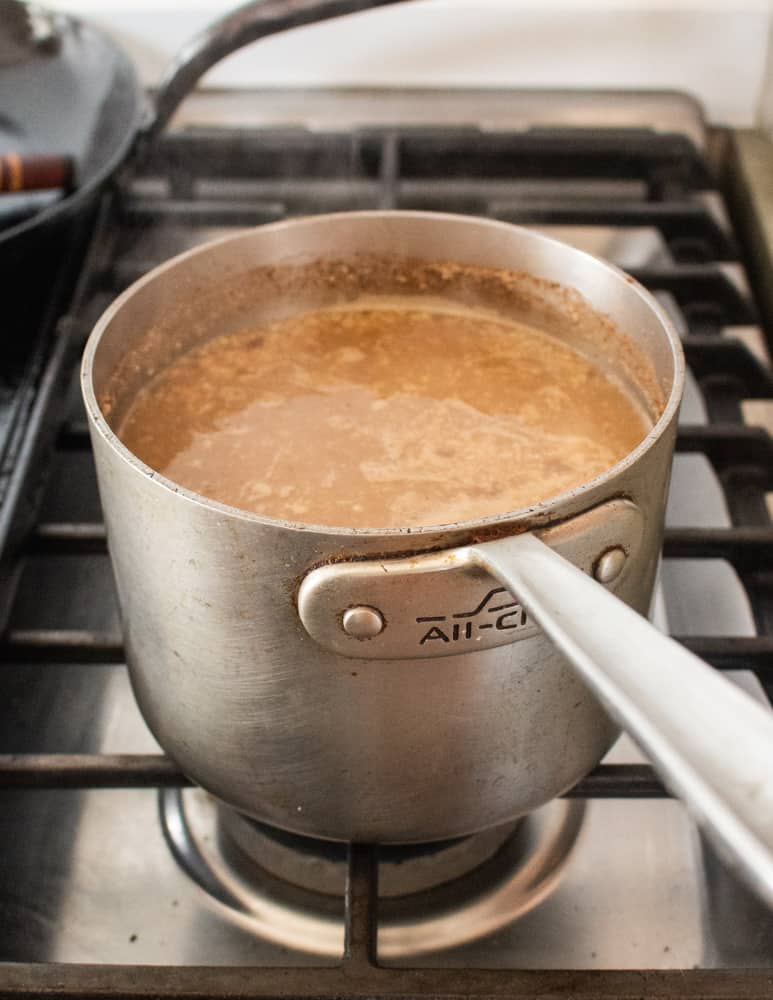 Making shagbark hickory nut milk