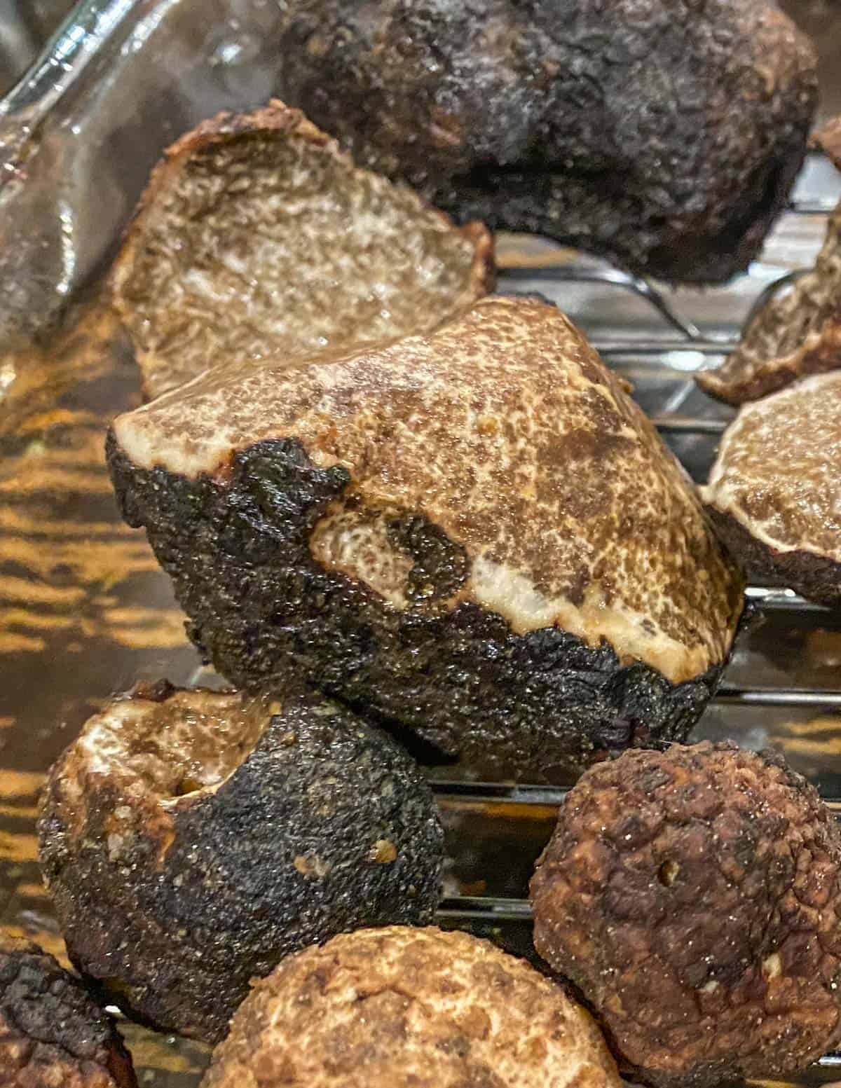 freshly cleaned blue ridge truffles