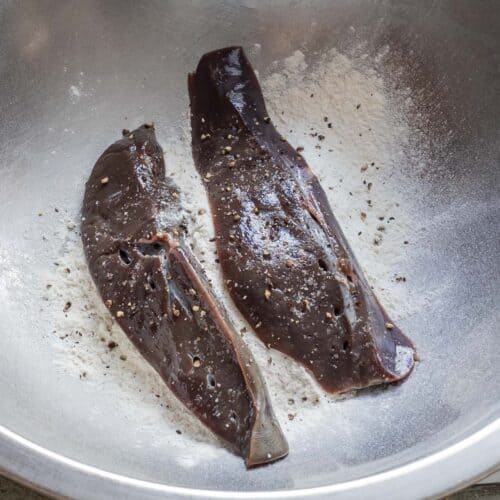 Veal Liver with Mushrooms, Bacon and Onions Forager Chef