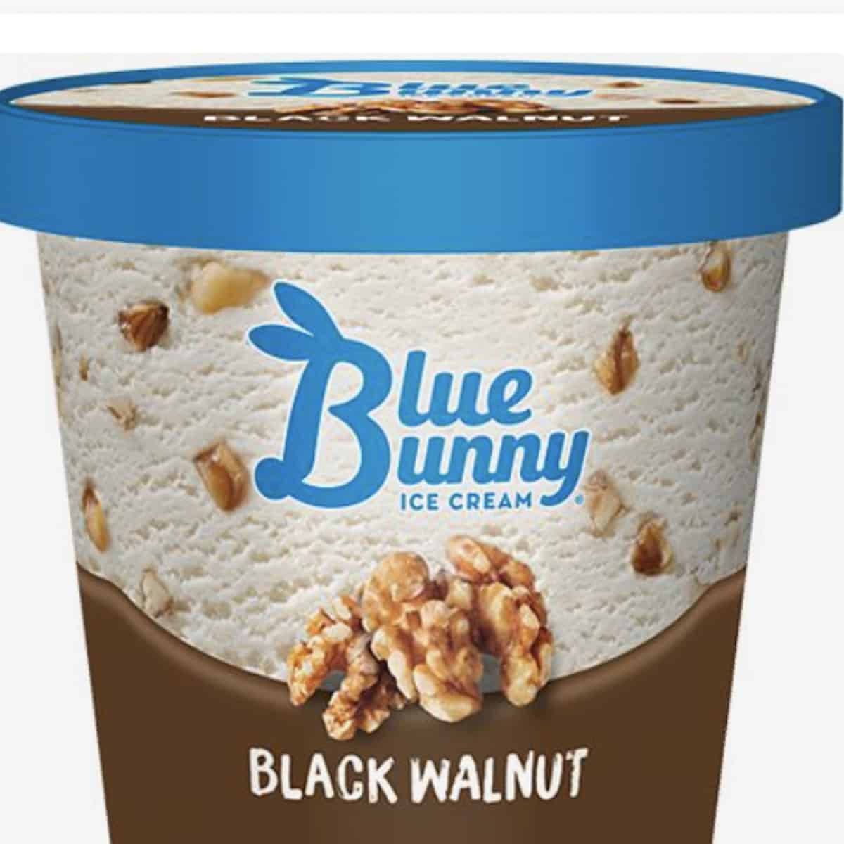 blue bunny black walnut ice cream 