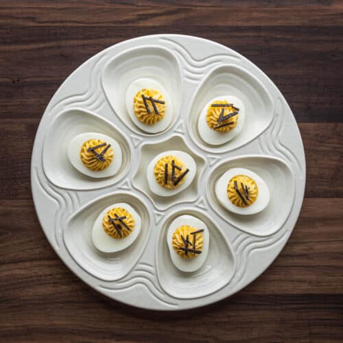 Ultimate Black Truffle Deviled Eggs Forager Chef