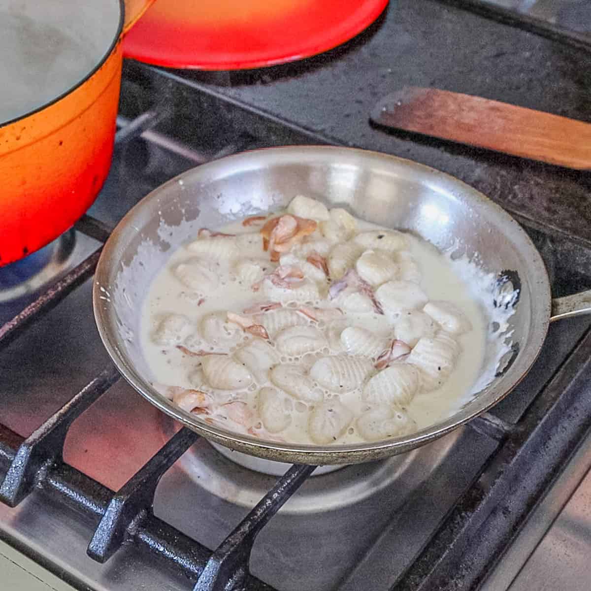 Creamy Black Truffle Gnocchi with Mushrooms Forager Chef