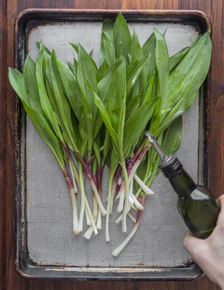Grilled Ramps Forager Chef