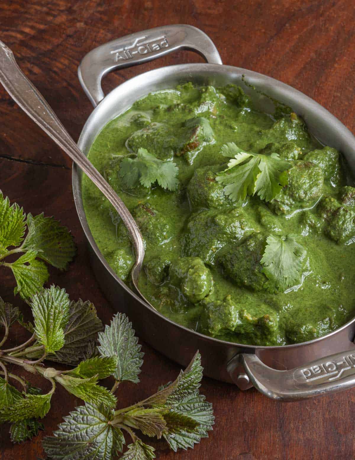 Lamb saag pressure online cooker