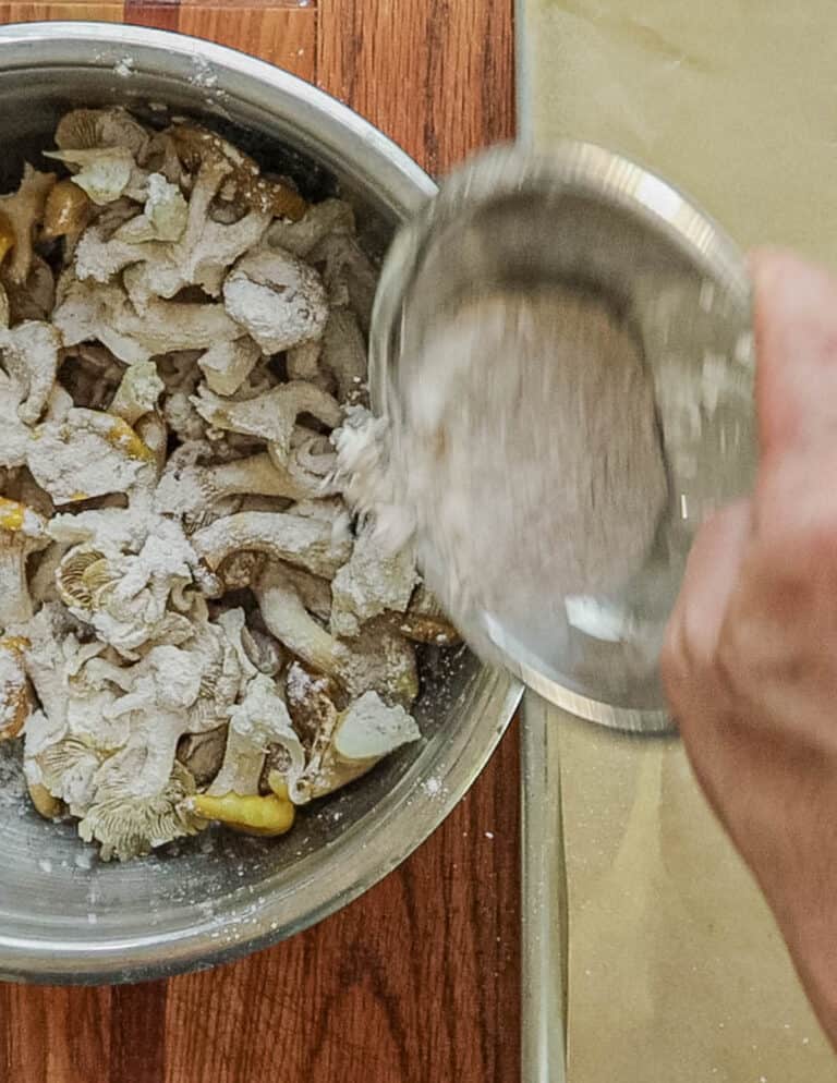 Crispy Baked Oyster Mushrooms Recipe