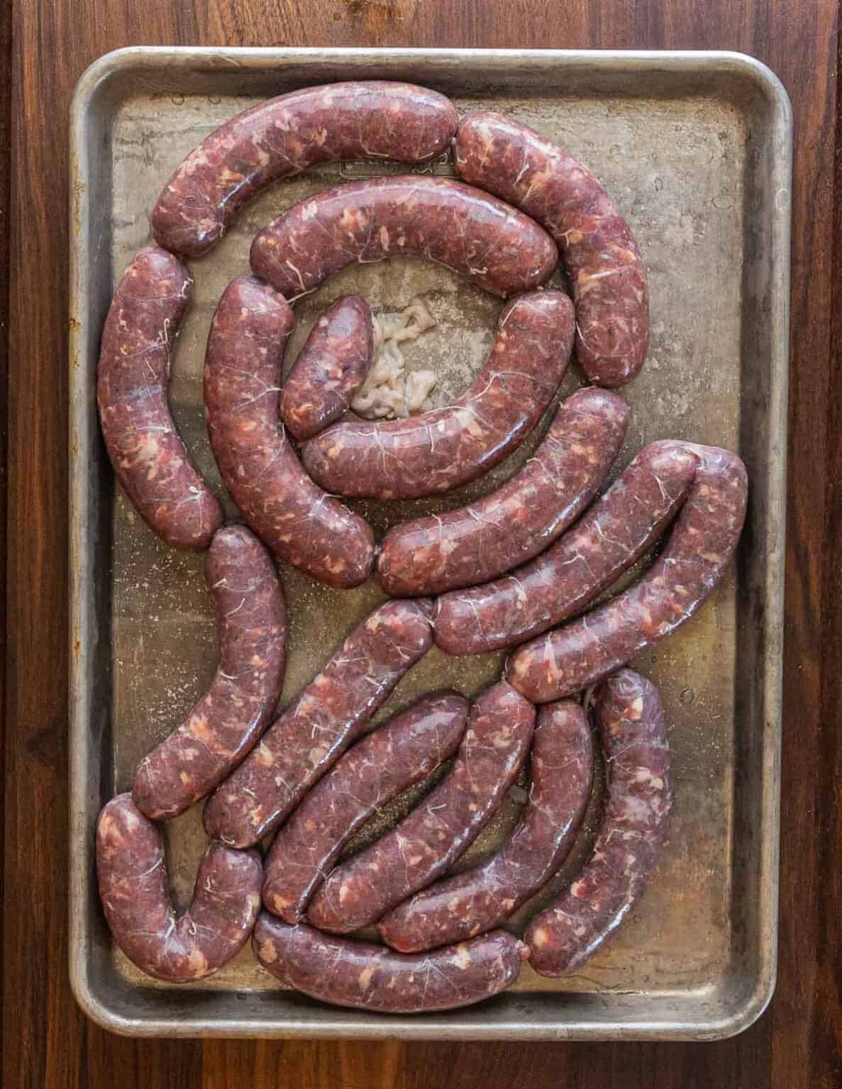 Wild Boar Sausage Recipe - Forager | Chef